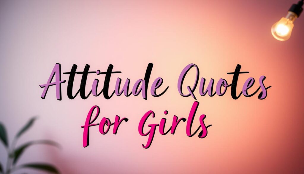Killer Attitude Quotes for Girls in English